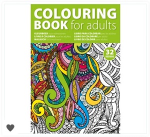 libro da colorare per adulti