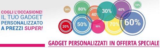 offerte speciali gadget personalizzati