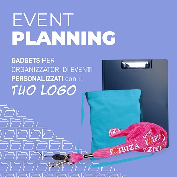 gadget organizzatori eventi