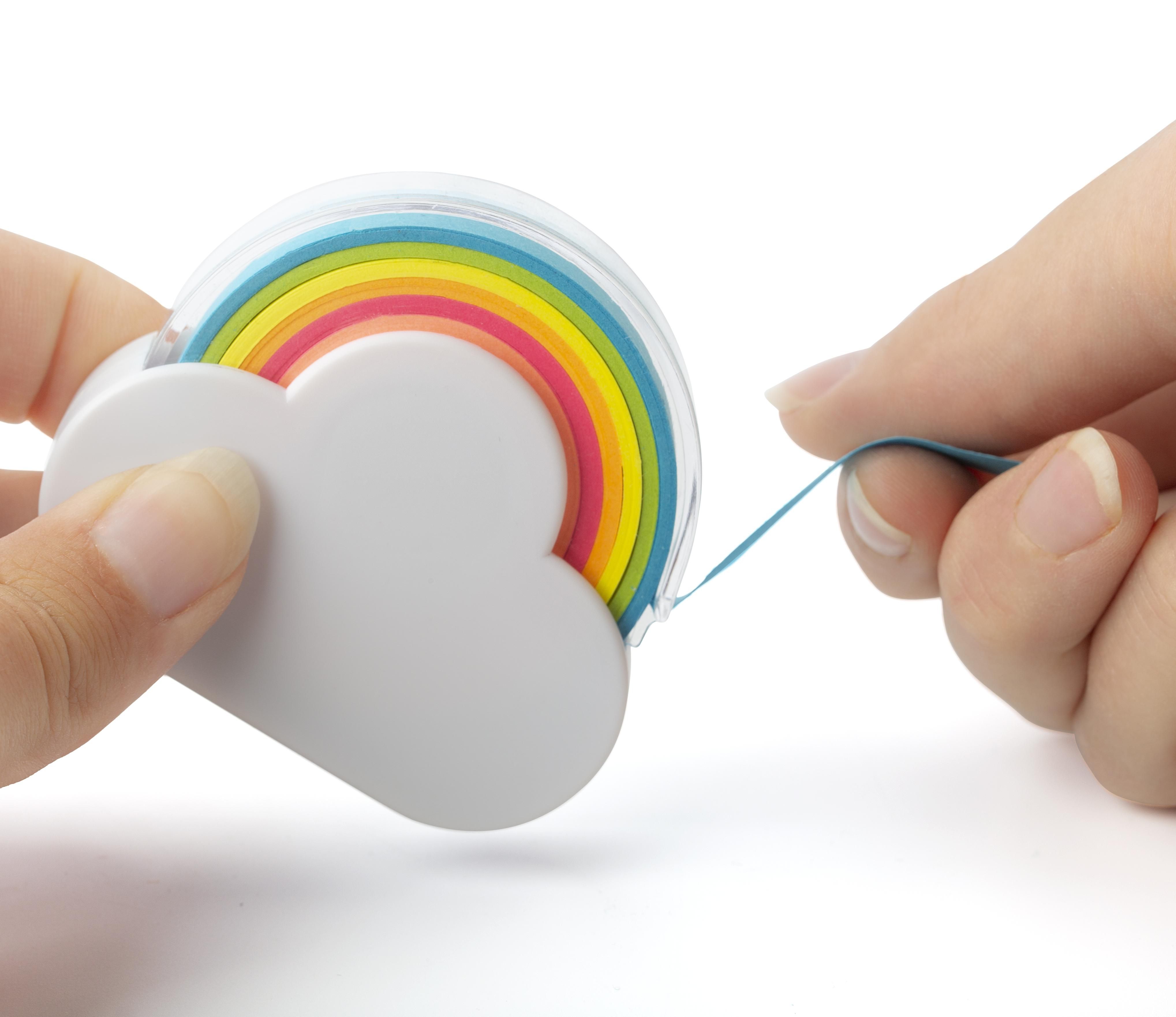 Jenngaoo Toppa In Tessuto Nube Arcobaleno Ricamato Per