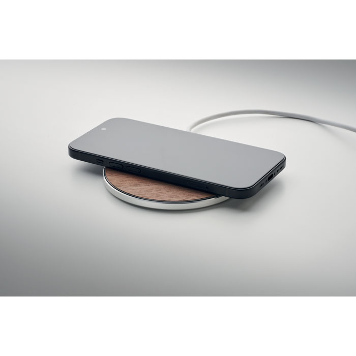 Caricatore Wireless Sottile 15W – Base Di Ricarica Rapida Per IPhone E Samsung, Con Indicatore LED E Design Antiscivolo (Adattatore QC3.0 Richiesto)