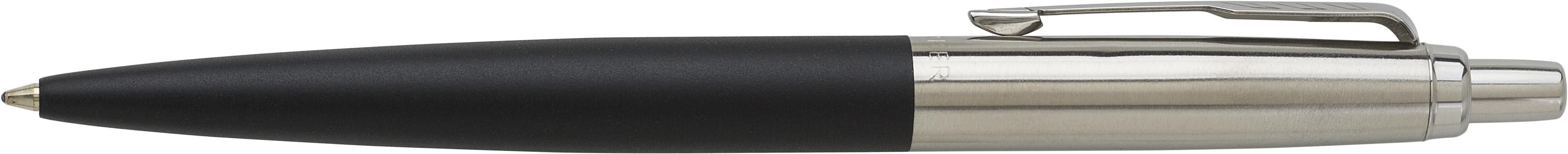 Parker Jotter Penna A Sfera In Acciaio Inox Con Inchiostro Blu, Design Classico Personalizzabile, Confezione Regalo