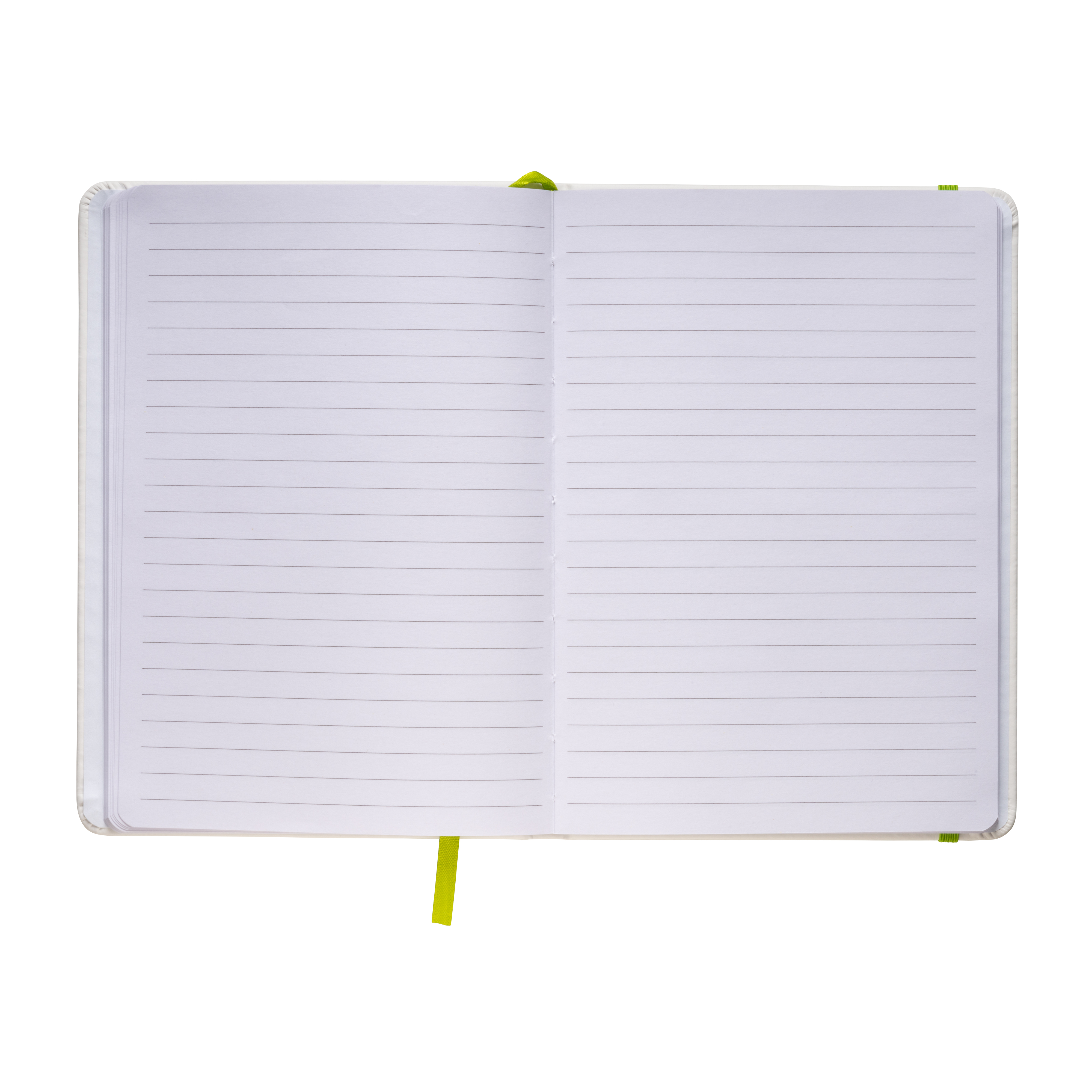 Quaderno Bianco Personalizzabile: Elastico Colorato!