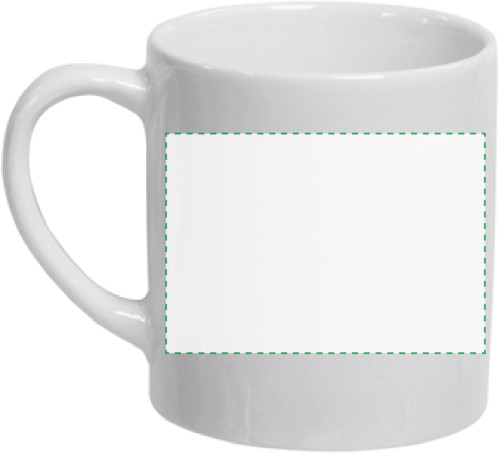 A destra della maniglia