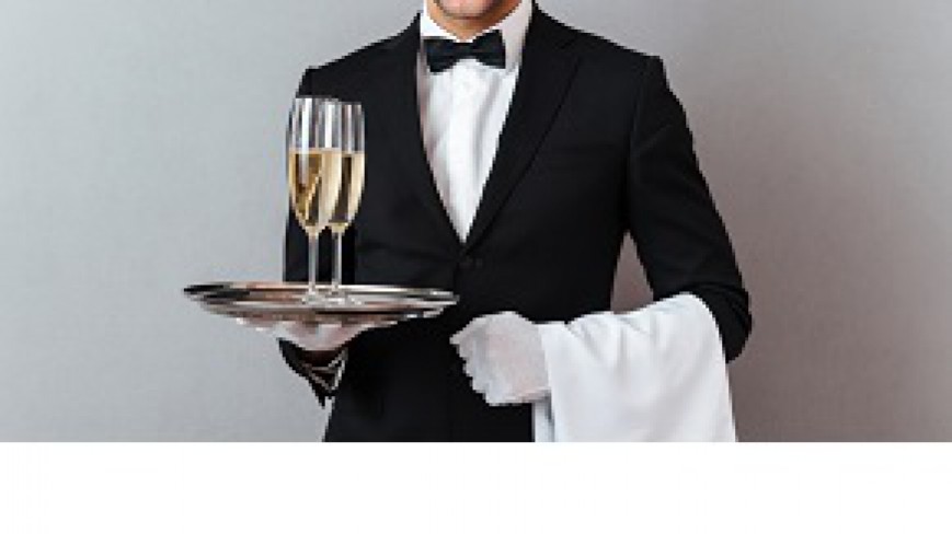 cameriere elegante