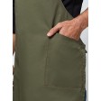 'Barley' Contrast Stitch Sustainable Bib Apron FullGadgets.com
