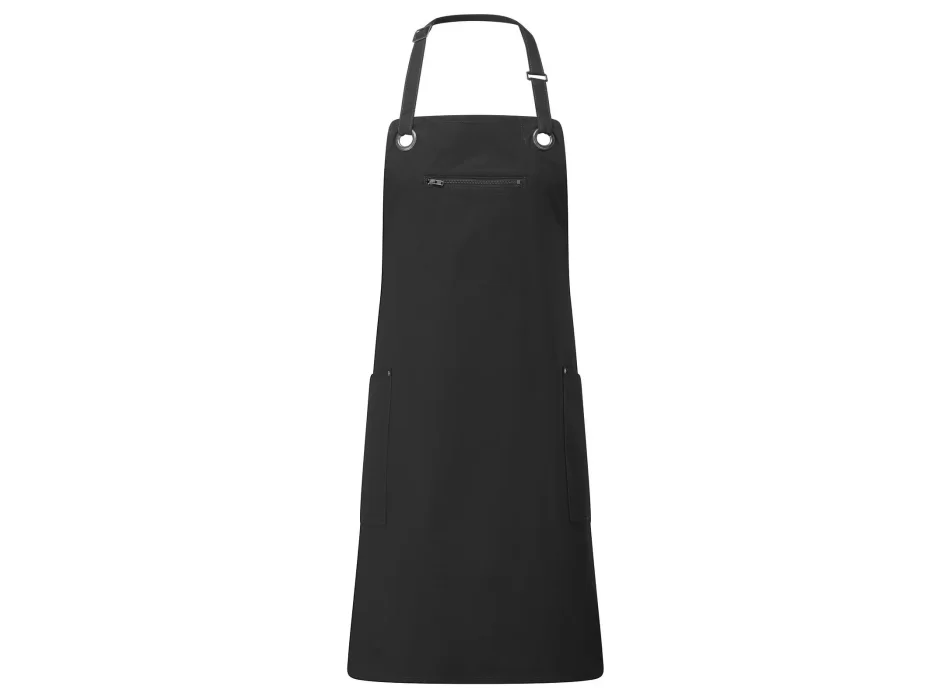 'Barley' Contrast Stitch Sustainable Bib Apron FullGadgets.com