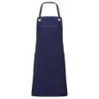 'Barley' Contrast Stitch Sustainable Bib Apron FullGadgets.com
