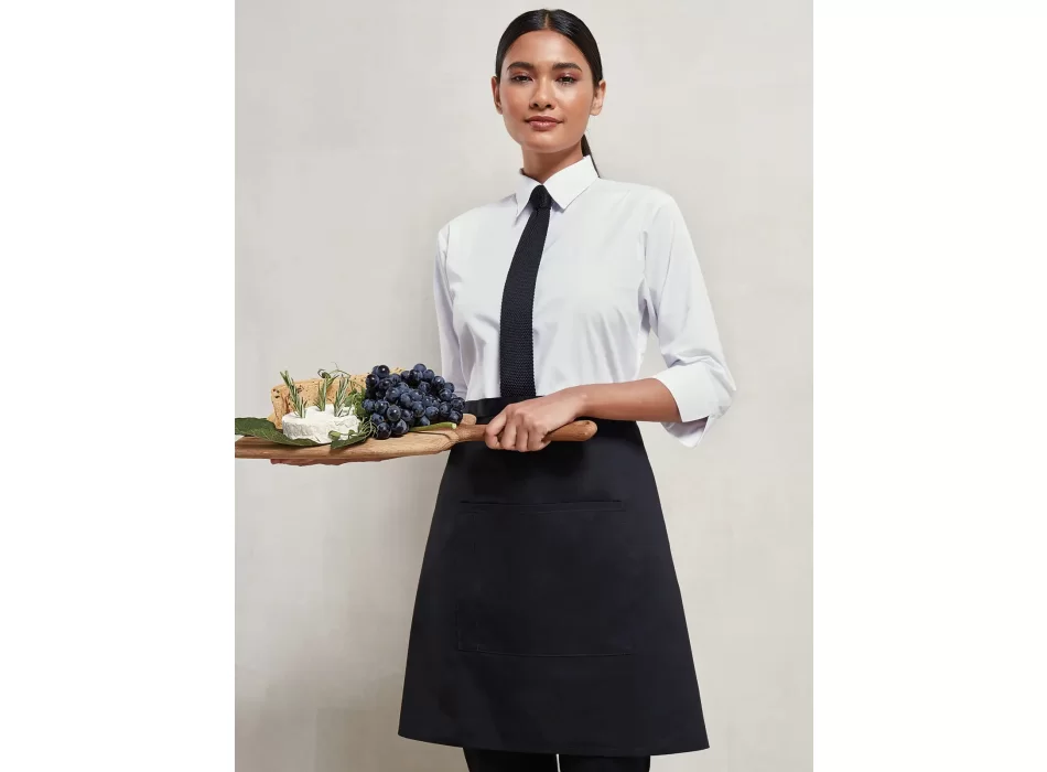 'Colours' Mid Length Apron With Pocket FullGadgets.com