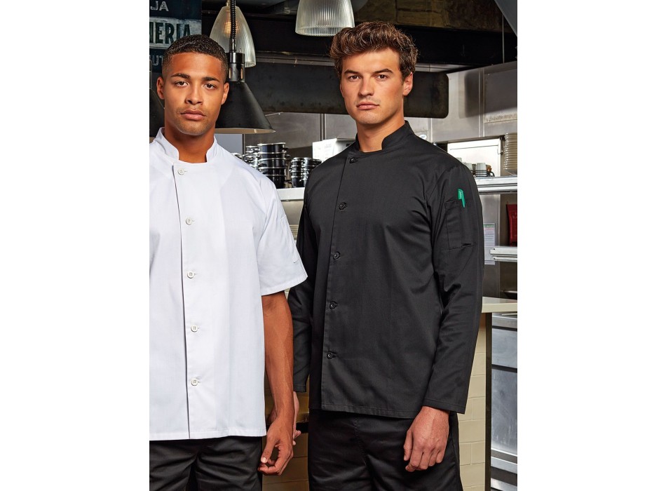 'Essential' Long Sleeve Chef's Jacket FullGadgets.com