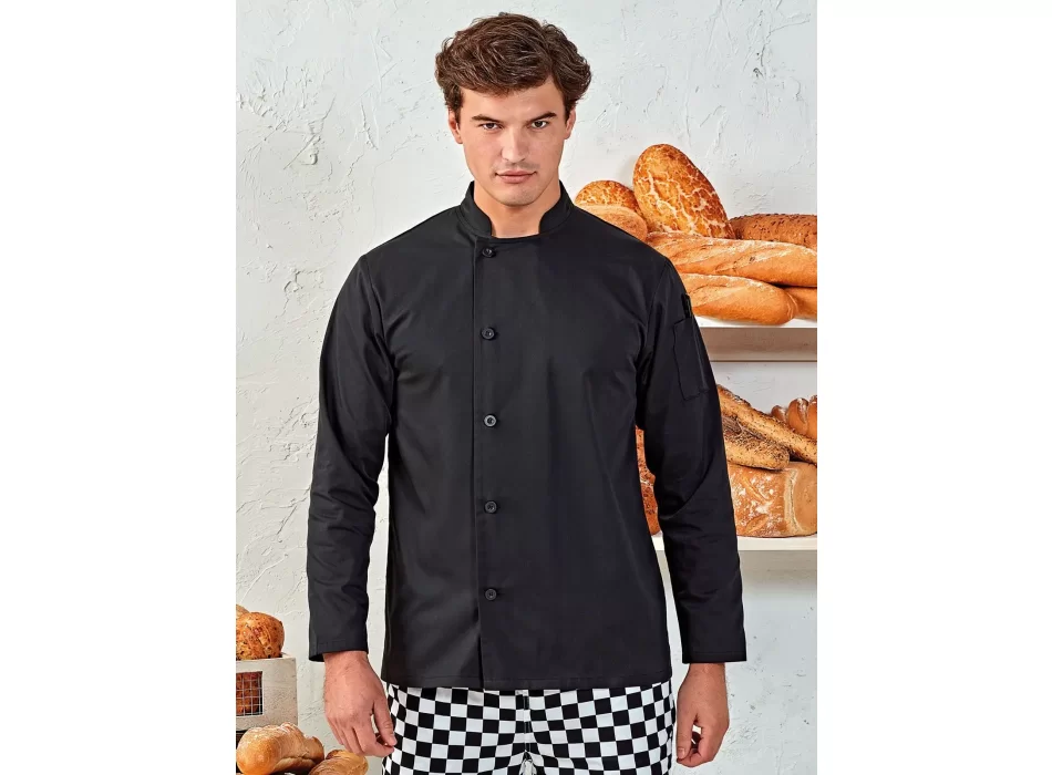 'Essential' Long Sleeve Chef's Jacket FullGadgets.com