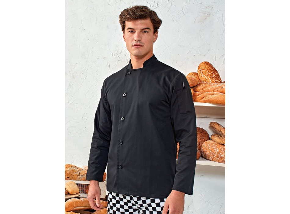 'Essential' Long Sleeve Chef's Jacket FullGadgets.com