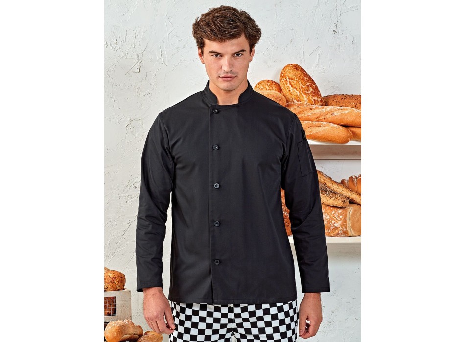 'Essential' Long Sleeve Chef's Jacket FullGadgets.com