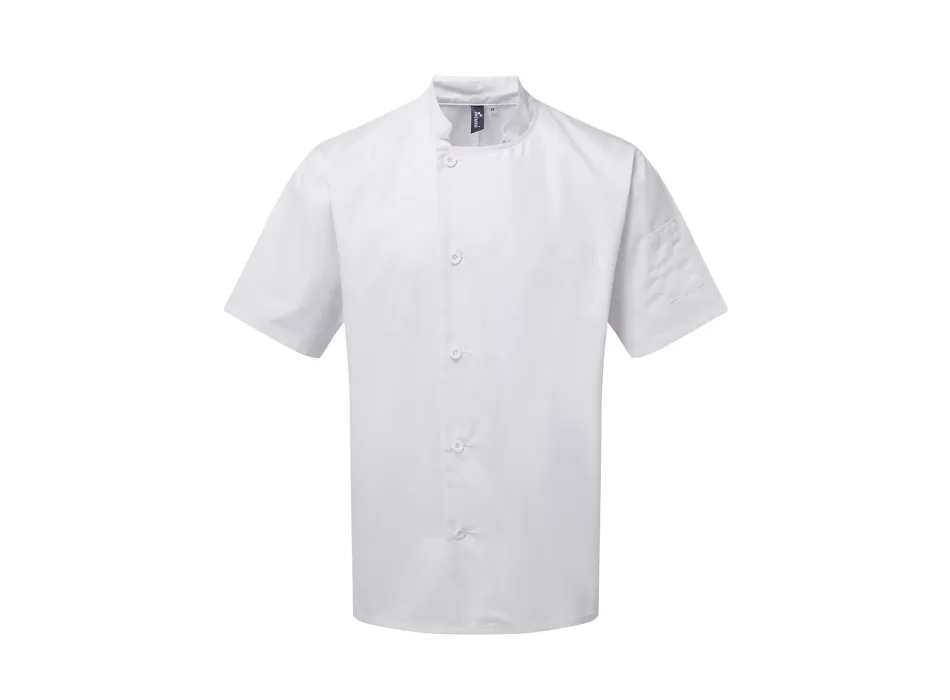 'Essential' Short Sleeve Chef's Jacket FullGadgets.com