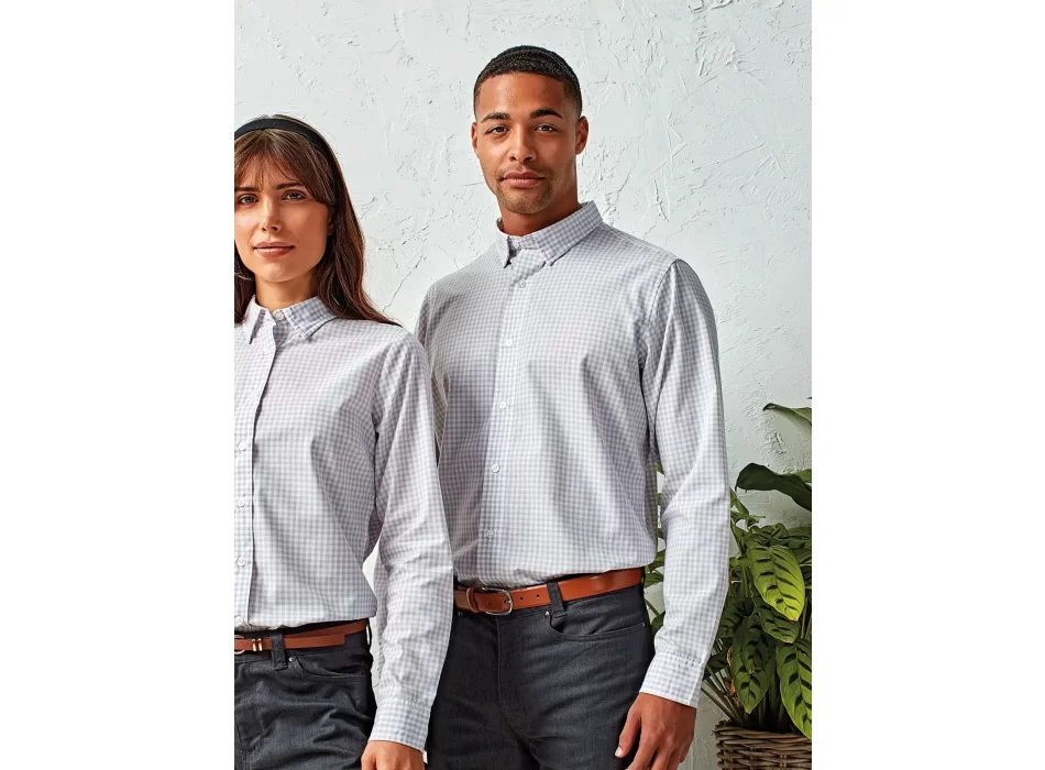 'Maxton' Check - Men's Long Sleeve Shirt FullGadgets.com