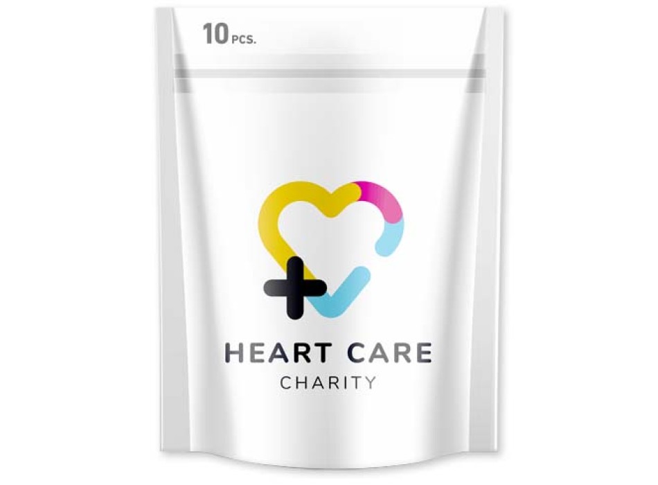 10 cerotti in confezione carta stampata a colori FullGadgets.com