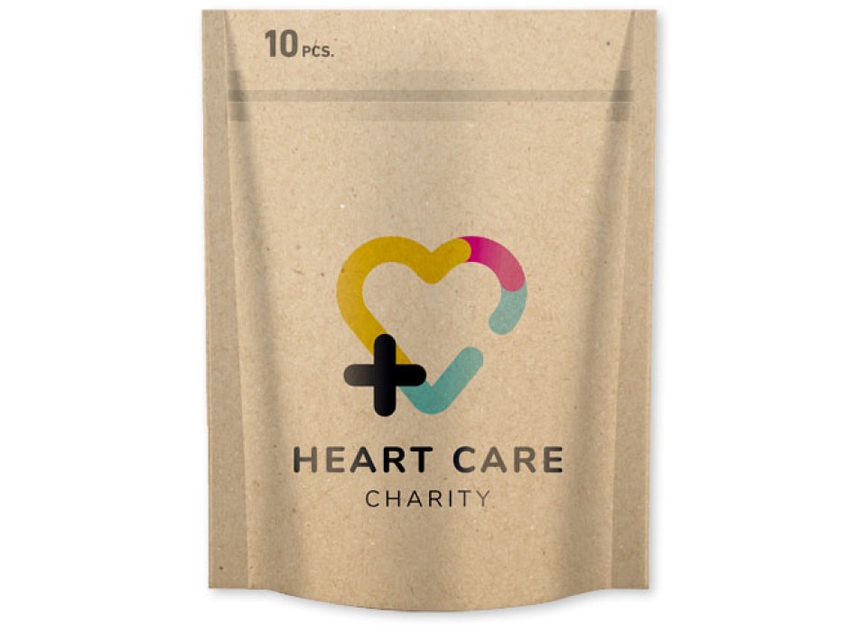 10 cerotti in confezione carta stampata a colori FullGadgets.com