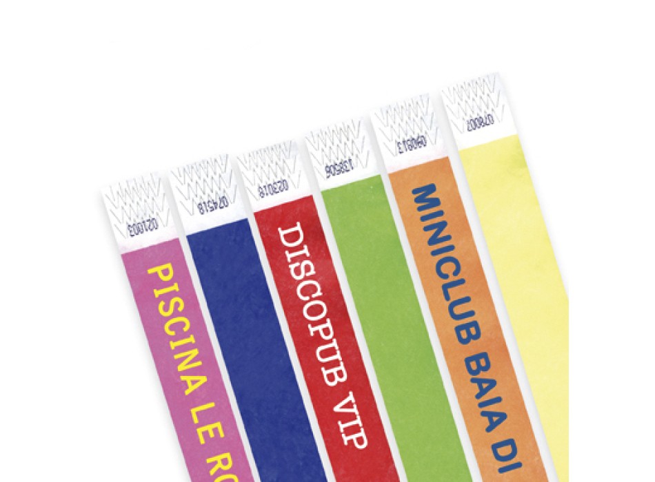 Braccialetto tyvek monouso FullGadgets.com