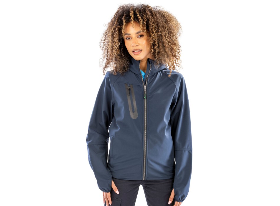 3-layer recycled printable casual hooded softshell FullGadgets.com
