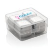 4 cubetti ghiaccio riutilizzabili in acciaio FullGadgets.com