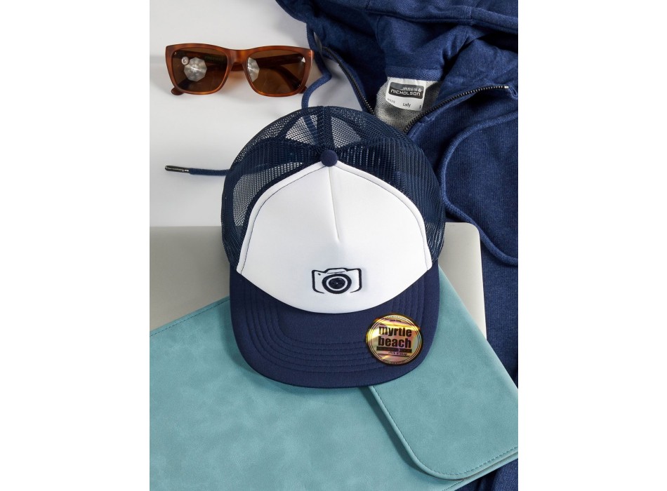 5 Panel Flat Peak Cap FullGadgets.com