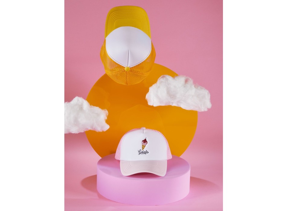 5 Panel Polyester Mesh Cap for Kids FullGadgets.com
