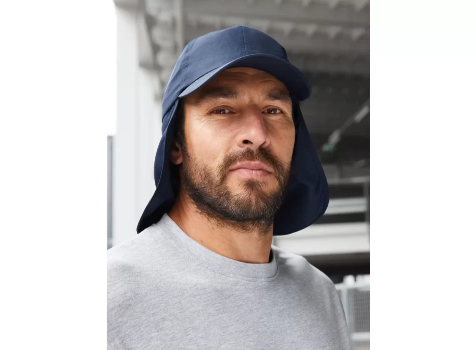 6 Panel Cap with Neck Guard FullGadgets.com