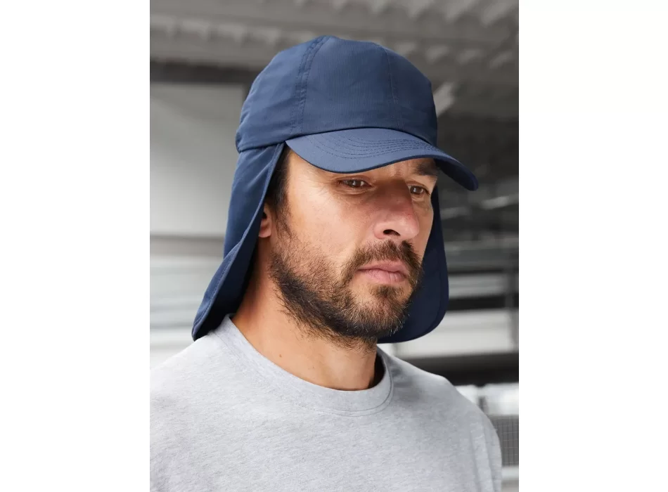 6 Panel Cap with Neck Guard FullGadgets.com