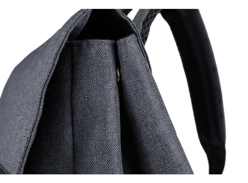 600D polyester canvas 15 inch laptop backpack Dennis FullGadgets.com