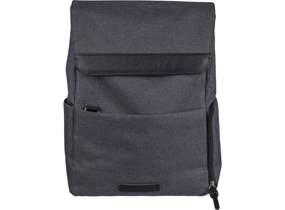 600D polyester canvas 15 inch laptop backpack Dennis FullGadgets.com
