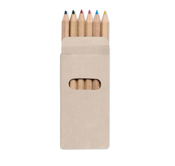 ABIGAIL - Set 6 matite colorate FullGadgets.com