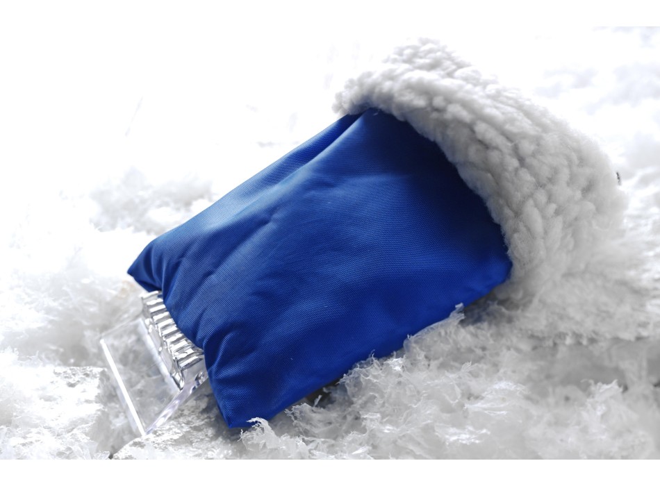 ABS ice scraper and polyester glove Doris FullGadgets.com
