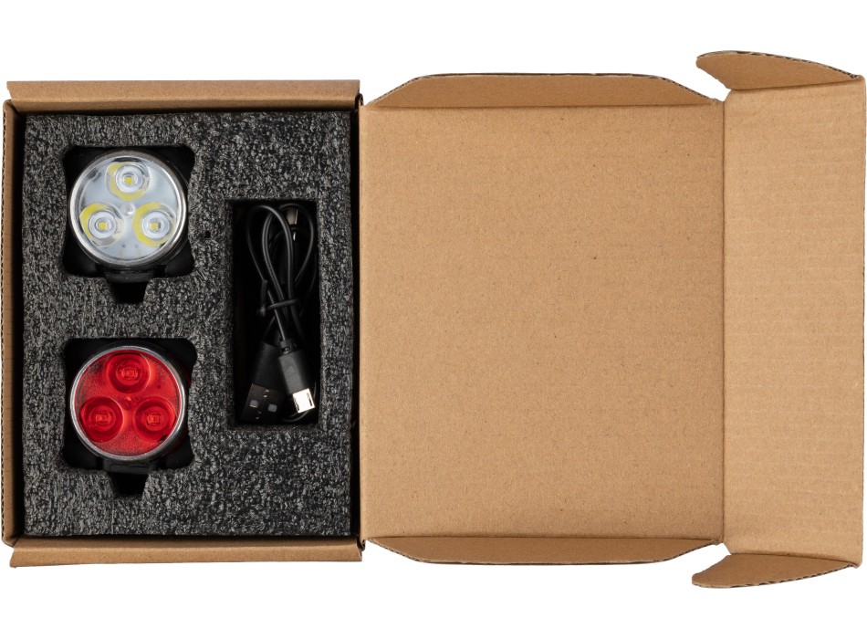ABS rechargeable bicycle lights Elisabeth FullGadgets.com