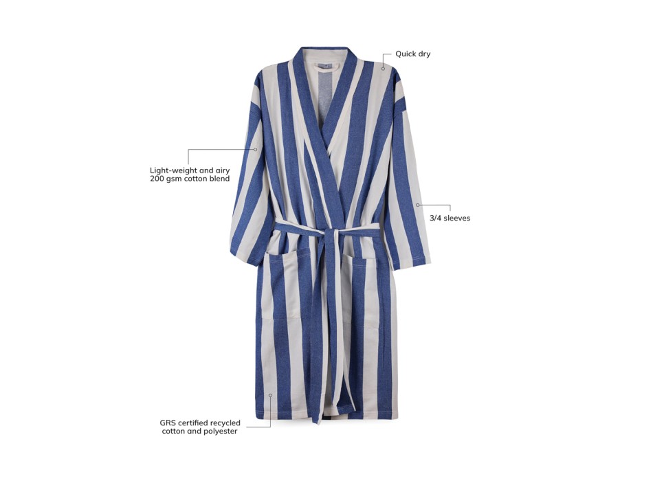 Accappatoio L/XL hamam VINGA Ornos GRS FullGadgets.com