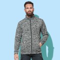 Giacca in Pile Active Knit 100% Poliestere Personalizzabile |Stedman