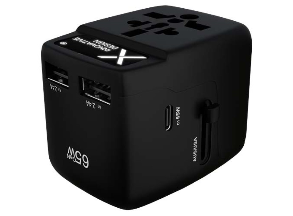 Adattatore universale da viaggio SCX.design T19 FullGadgets.com