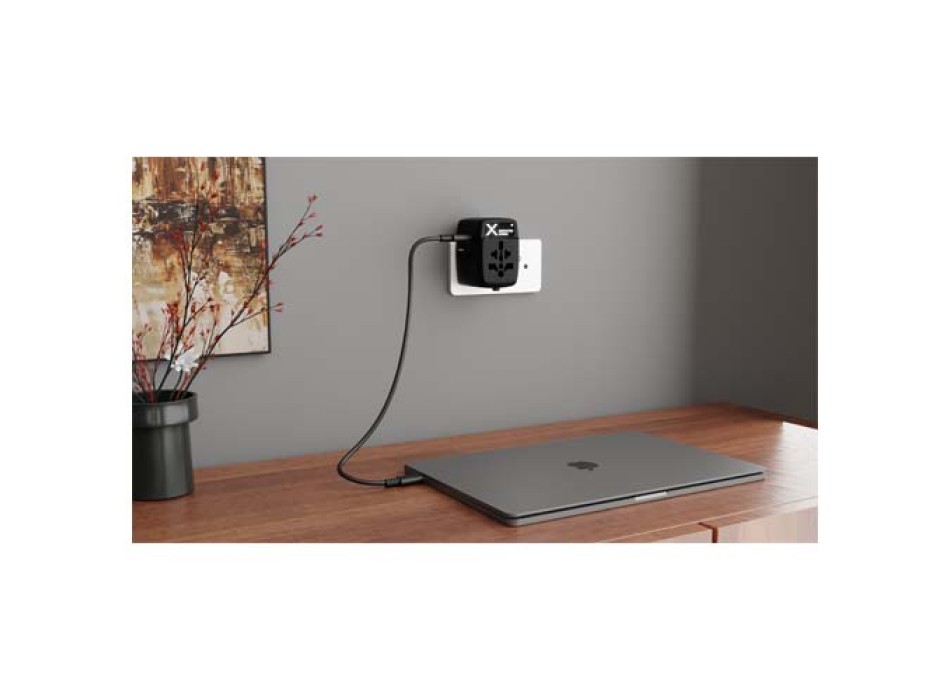 Adattatore universale da viaggio SCX.design T19 FullGadgets.com