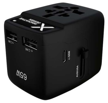 Adattatore universale da viaggio SCX.design T19 FullGadgets.com