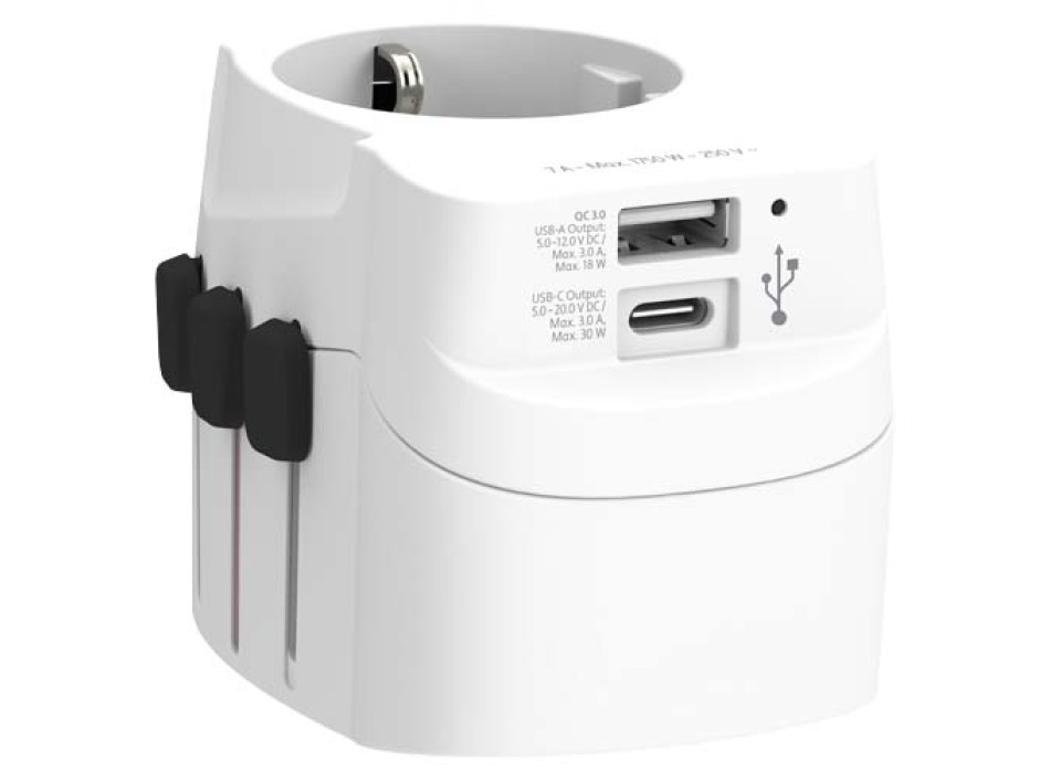 Adattatore universale SKROSS® PRO Light USB AC30PD FullGadgets.com