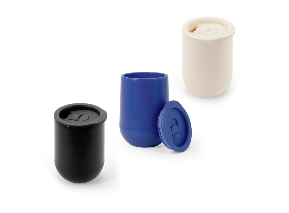 ADLINGTON. Tazza da viaggio in PP con doppia parete isolata ad aria FullGadgets.com