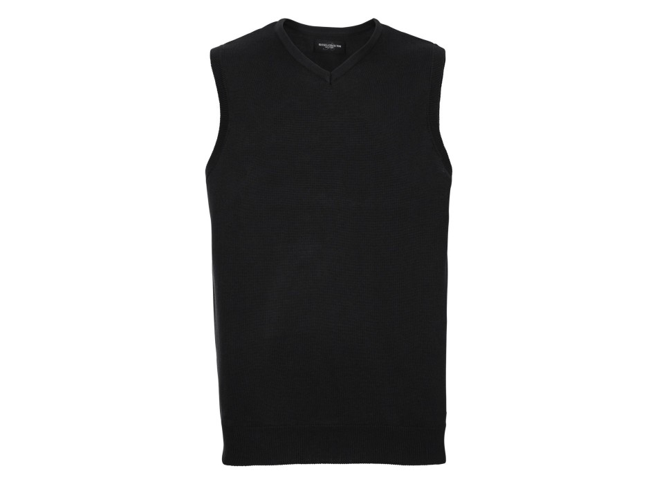 Adults' V-Neck Sleeveless Knitted Pullover FullGadgets.com