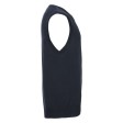 Adults' V-Neck Sleeveless Knitted Pullover FullGadgets.com
