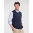 Adults' V-Neck Sleeveless Knitted Pullover FullGadgets.com