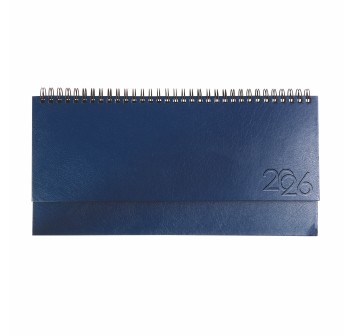 Agenda da tavolo settimanale 2026 con copertina in cartoncino laminato FullGadgets.com