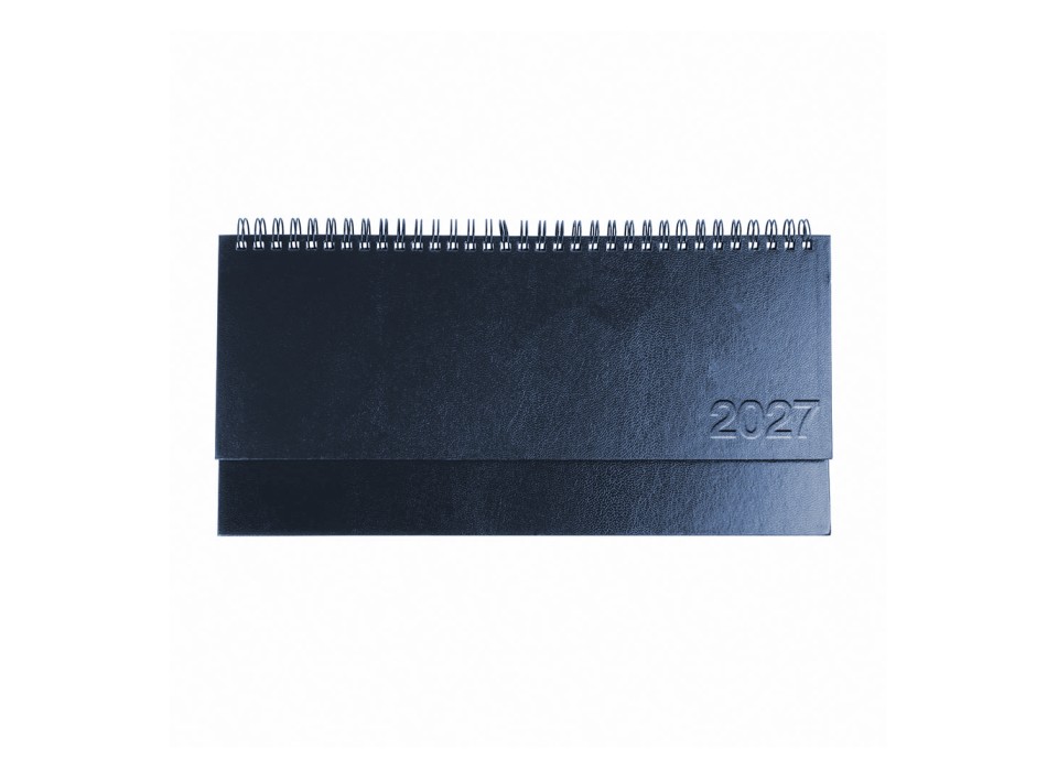 Agenda da tavolo settimanale 2027 con copertina in cartoncino laminato FullGadgets.com