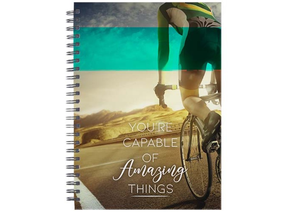 Agenda formato A5 con copertina rigida e senza data Desk-Mate® FullGadgets.com