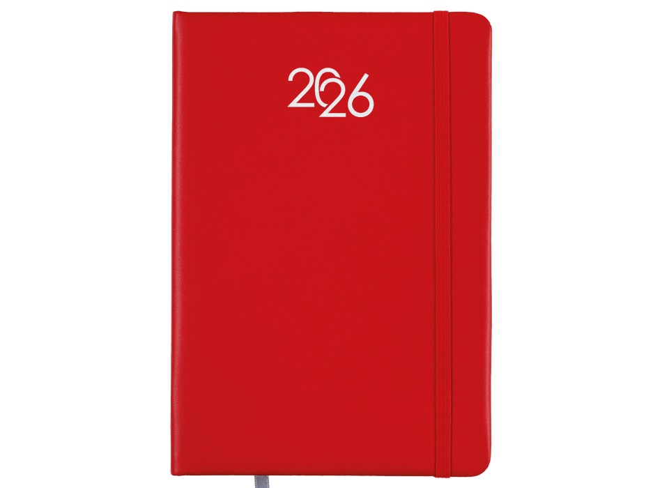 Agenda giornaliera 2026 con copertina rigida in PU FullGadgets.com