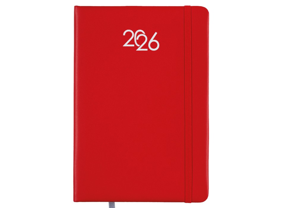 Agenda giornaliera 2026 con copertina rigida in PU FullGadgets.com