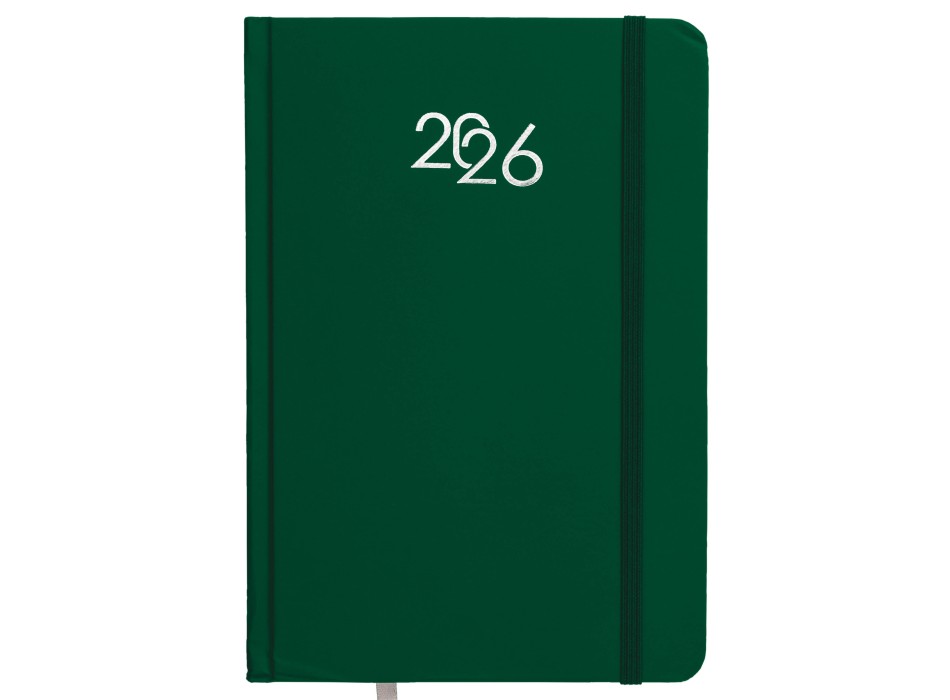Agenda giornaliera 2026, copertina rigida in cartoncino laminato FullGadgets.com