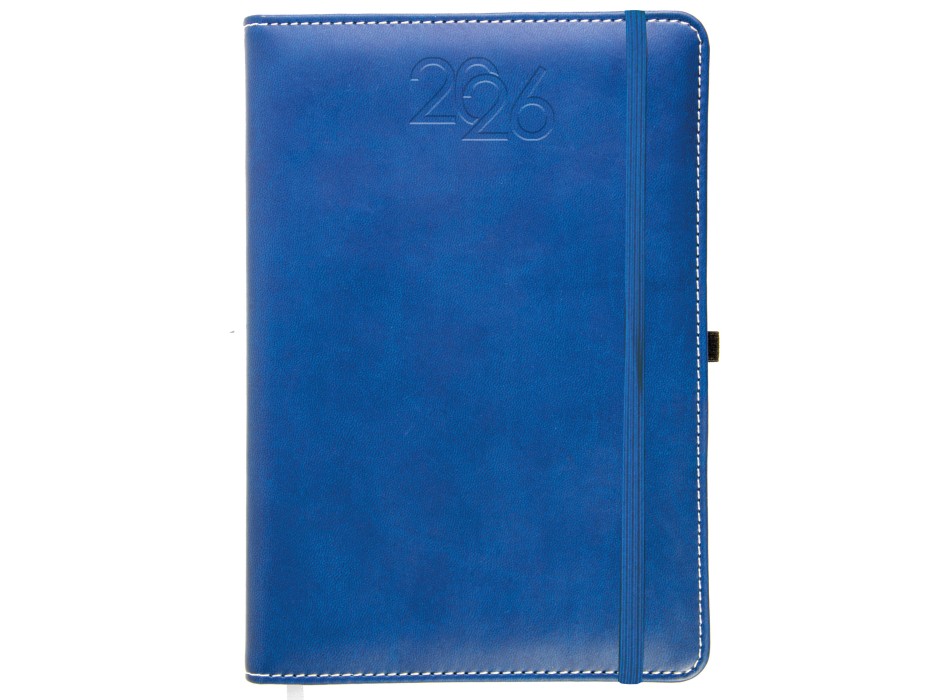 Agenda giornaliera 2026, copertina rigida in PU termovirante con impuntura perimetrale FullGadgets.com